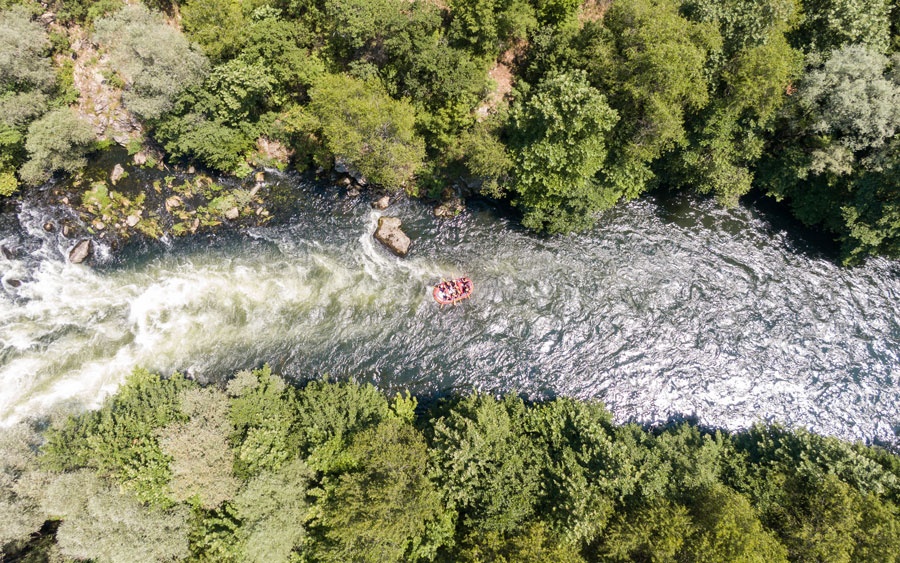 Rafting on Aggitis river